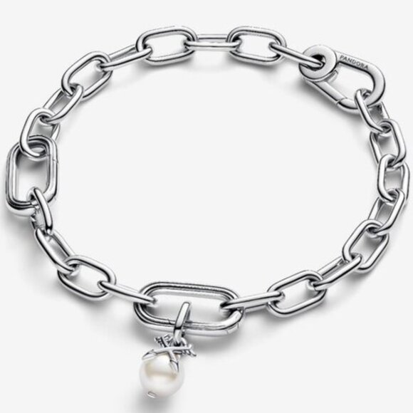 Pandora Pearl & Arrows Mini Dangle Charm - Picture 5 of 5